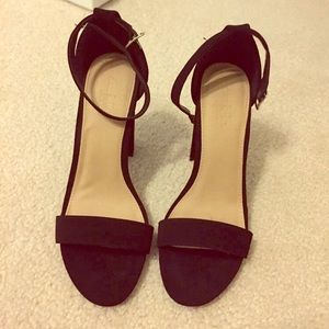 Black Block Heels